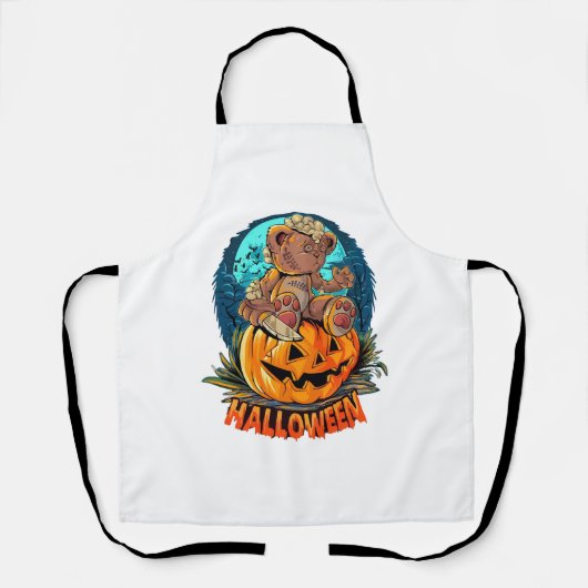 Halloween Beer Killer Schort (Voorkant)