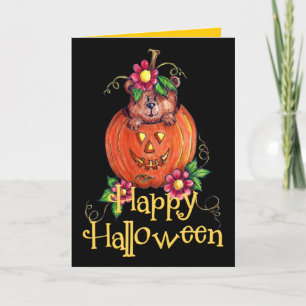 Halloween Beer Wenskaart Kaart