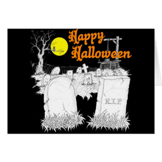 halloween begraafplaats