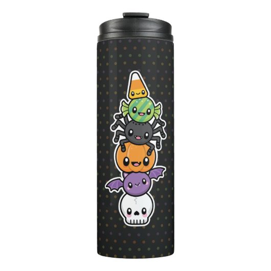Halloween Behandeling tumbler Thermosbeker (Voorkant)