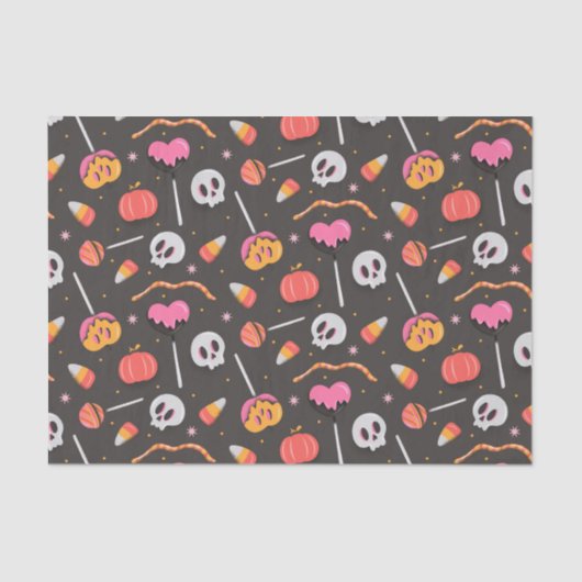 Halloween-behandelingen Tissuepapier (Voorkant)