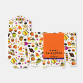 Halloween-behandelingen voor Vor Box Bedankdoosjes (Uitgevouwen)