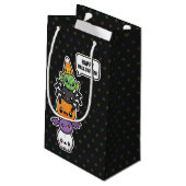 Halloween Behandelt cadeautas (Achterkant Gekanteld)