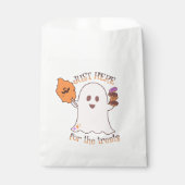 Halloween behandelt Ghost en Sweets Party Bedankzakje (Voorkant)