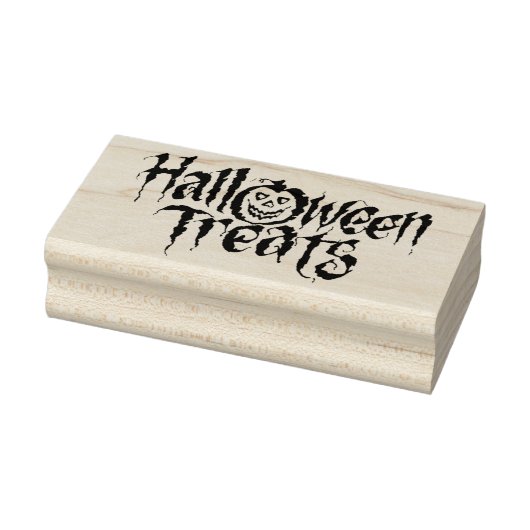 Halloween behandelt het kunstzegel van silhouette 	rubberstempel (Stempel)