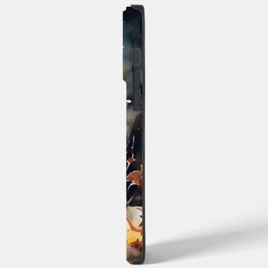 Halloween Bengaal Cat met pompoenen eng Case-Mate iPhone Case (Achterkant / Links)