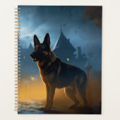 Halloween berger allemand effroi (Devant)