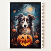 Halloween Berger Australien Avec La Peur Citrouill (Dos)