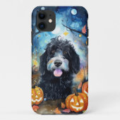 Halloween Bernedole met pompoenen eng Case-Mate iPhone Case (Achterkant)