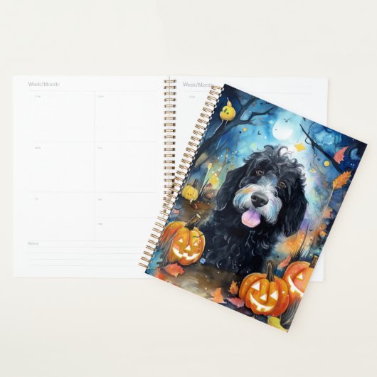 Halloween Bernedole met pompoenen eng Planner (Display)
