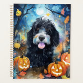 Halloween Bernedole met pompoenen eng Planner (Voorkant)