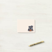 Halloween Berner Mountain Dogs Pumpkin Post-it® Notes (Op bureau)