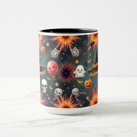 Halloween beroemd gemaakt door Natasha Us Mok (Midden)