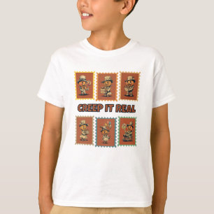 Halloween beroemd gemaakt door Six Jack o Lanterns T-shirt