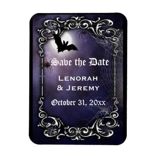 Halloween bewaar de datum magneet (Verticaal)