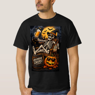 Halloween Bier Skelet Shirt – Trick or Bier