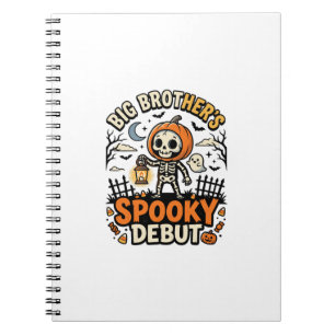 Halloween Big Brother Griezelige Debuut Notitieboek