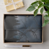 Halloween Big Moon Haunted House Tissuepapier (Geschenk)