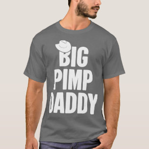 Halloween Big Pimp papa Pimp Costume Party Desig T-shirt