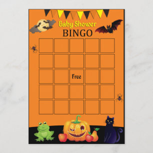 Halloween Bingo Kaart