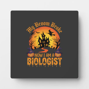 Halloween Bioloog Heks Pompoen Spookhuis De Fotoplaat