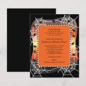 Halloween Birthday Bash Costume Party Kaart (Voorkant / Achterkant)