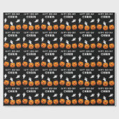 Halloween Birthday Gift Cadeaupapier (Vlak)