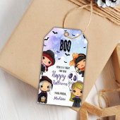 Halloween Birthday Gift Labels Cadeaulabel