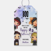 Halloween Birthday Gift Labels Cadeaulabel (Voorkant)