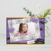 Halloween Birthday Kaart (Staand voorkant)