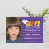 Halloween Birthday Kaart (Staand voorkant)