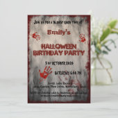  Halloween Birthday Kaart (Staand voorkant)