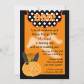 Halloween Birthday Kaart (Voorkant)