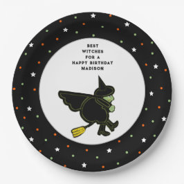 Halloween Birthday Papieren Bordje