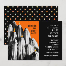 Halloween Birthday Party Kaart