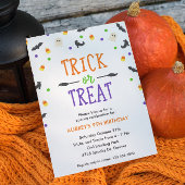 Halloween Birthday | Spooky Celebration | Partij Kaart