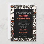 Halloween Birthday Uitnodiging (Voorkant)