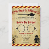 Halloween Birthday Uitnodiging (Voorkant)