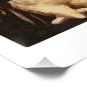 Halloween Black Cat and Owl Perfect Poster (Hoek)