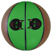 Halloween Black Cat Basketballen (Verticaal)