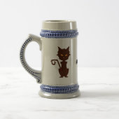 HALLOWEEN Black Cat Bierpul (Links)