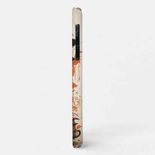 Halloween Black Cat Case-Mate iPhone Case (Achterkant/links)