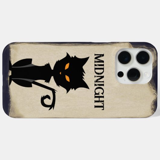 HALLOWEEN Black Cat Case-Mate iPhone Case (Achterkant (horizontaal))