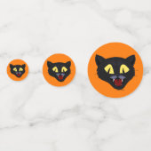 Halloween Black Cat Confetti (Voorkanten)