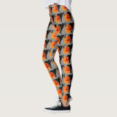 Halloween Black Cat en Jack-O-Lantern Leggings (Links)