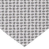 Halloween Black Cat Face Pattern Tafelkleed (Gekanteld)