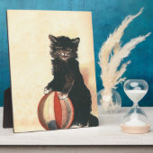  HALLOWEEN Black Cat Fotoplaat (Zijkant)