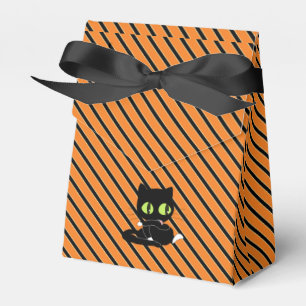 Halloween Black Cat Gift Bag Bedankdoosjes