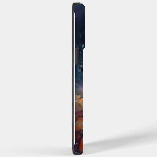 Halloween Black Cat met pompoenen eng Case-Mate iPhone Case (Achterkant / Rechts)