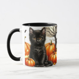 Halloween Black Cat Mok